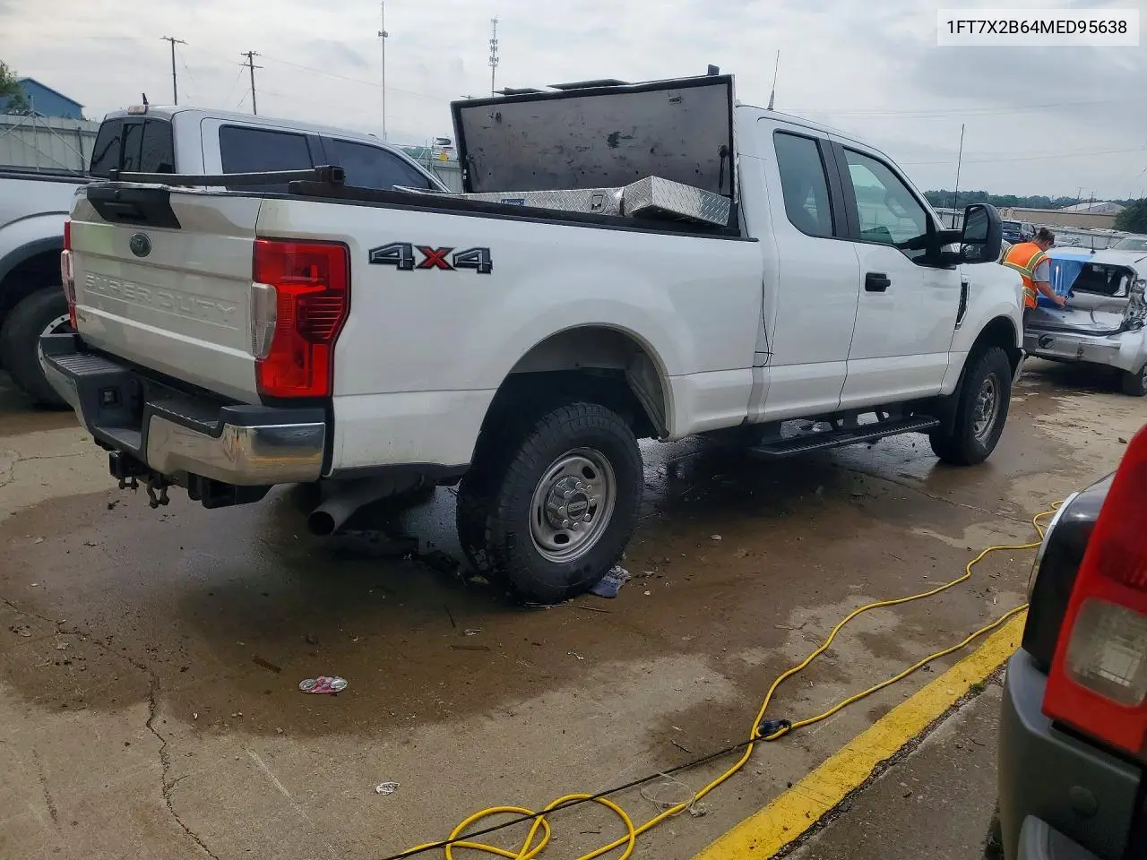 2021 Ford F250 Super Duty VIN: 1FT7X2B64MED95638 Lot: 60951306