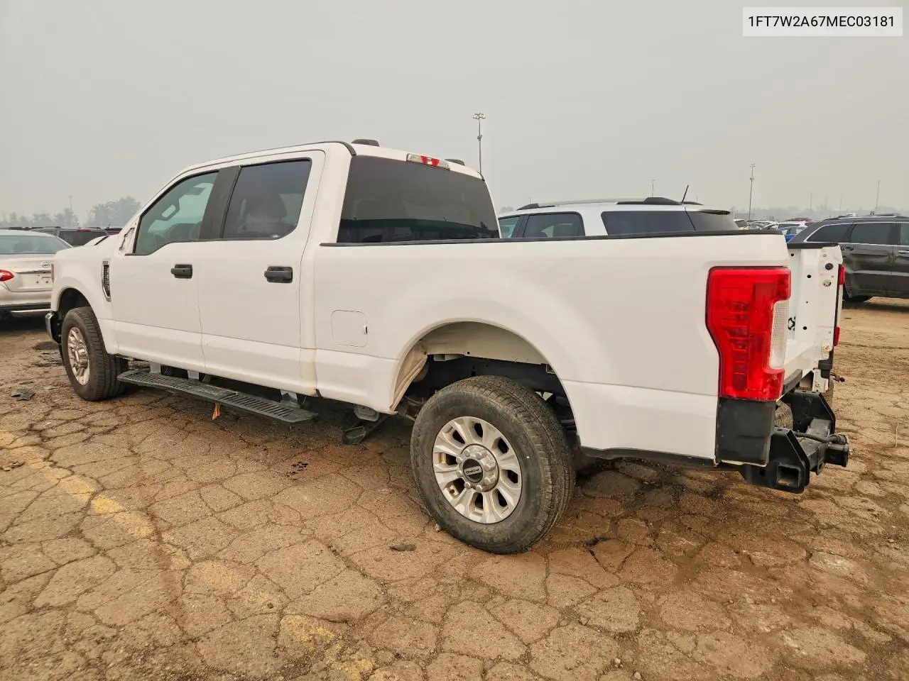 2021 Ford F250 Super Duty VIN: 1FT7W2A67MEC03181 Lot: 61477826