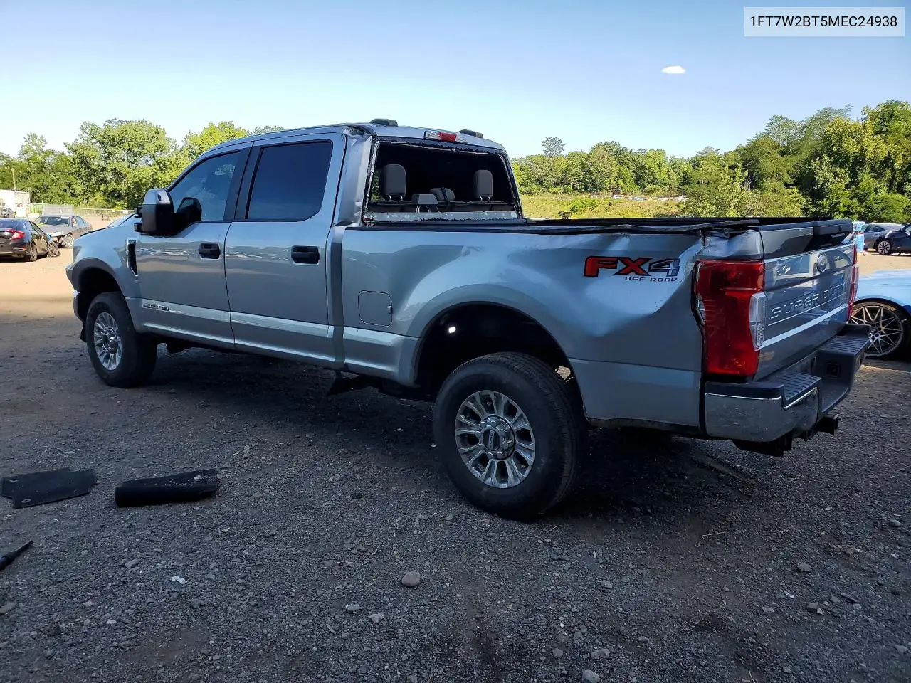 2021 Ford F250 Super Duty VIN: 1FT7W2BT5MEC24938 Lot: 62007066
