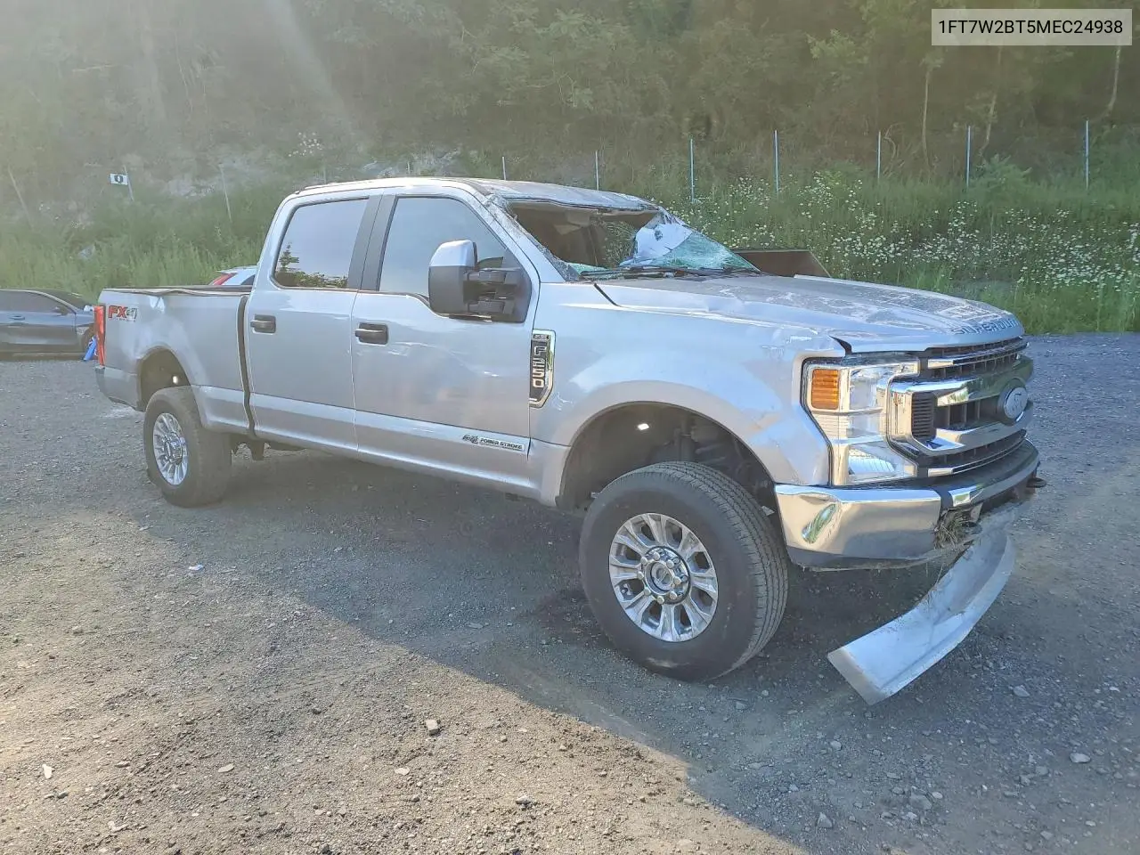 2021 Ford F250 Super Duty VIN: 1FT7W2BT5MEC24938 Lot: 62007066