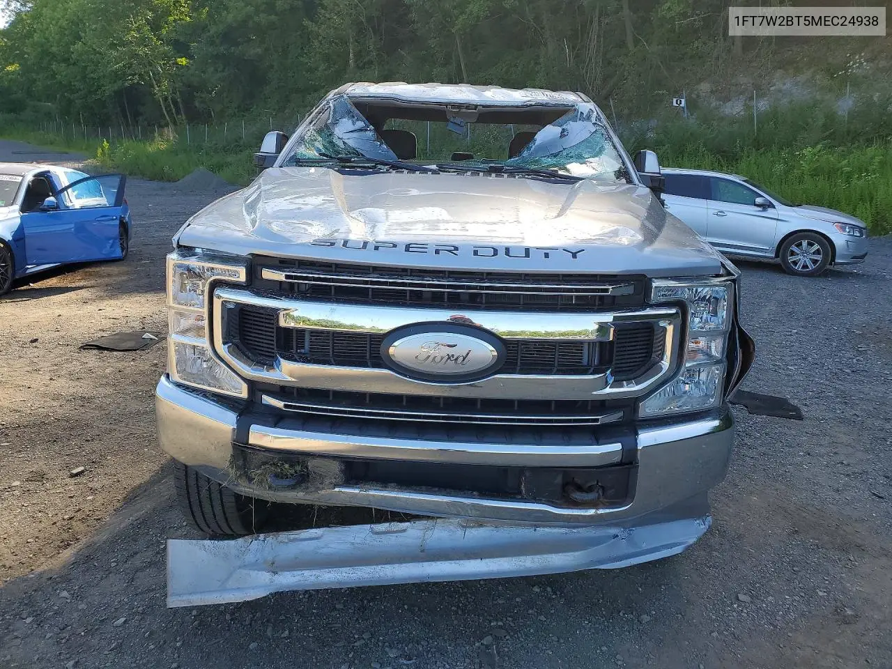 2021 Ford F250 Super Duty VIN: 1FT7W2BT5MEC24938 Lot: 62007066