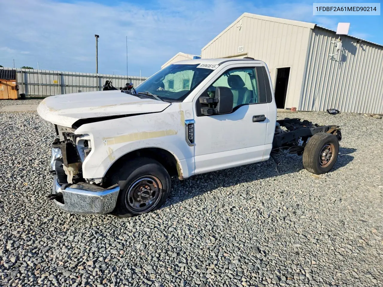 1FDBF2A61MED90214 2021 Ford F250 Super Duty