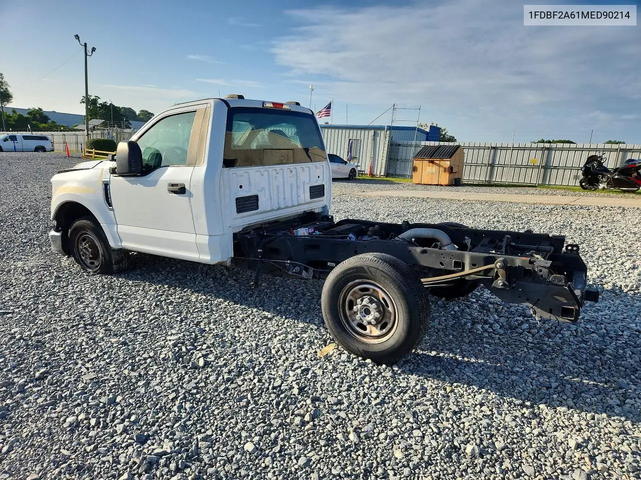 1FDBF2A61MED90214 2021 Ford F250 Super Duty