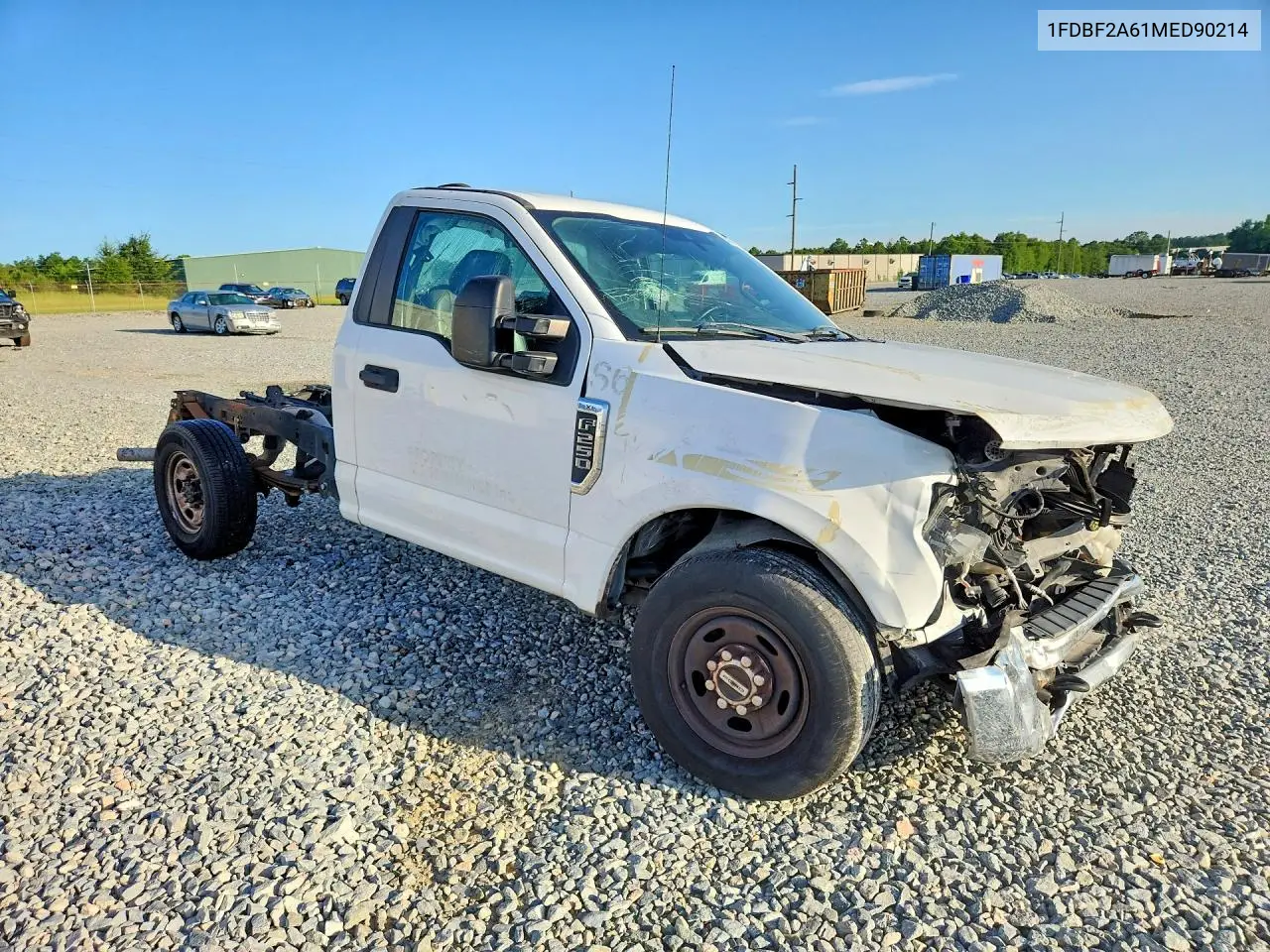 1FDBF2A61MED90214 2021 Ford F250 Super Duty