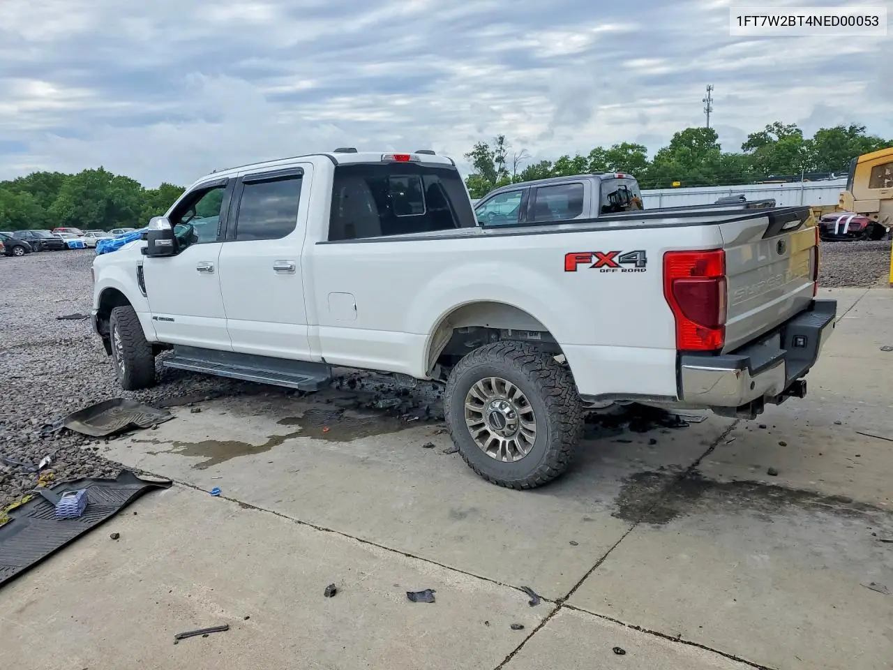 2022 Ford F250 Super Duty VIN: 1FT7W2BT4NED00053 Lot: 56476416