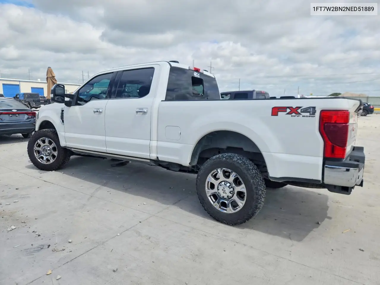 2022 Ford F250 Super Duty VIN: 1FT7W2BN2NED51889 Lot: 56652936