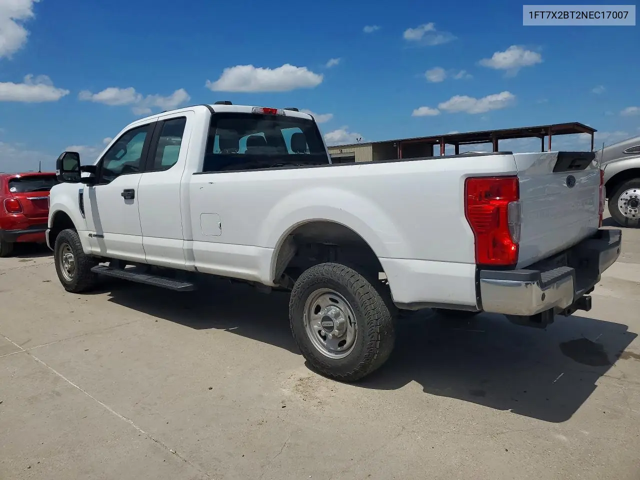 2022 Ford F250 Super Duty VIN: 1FT7X2BT2NEC17007 Lot: 57416376