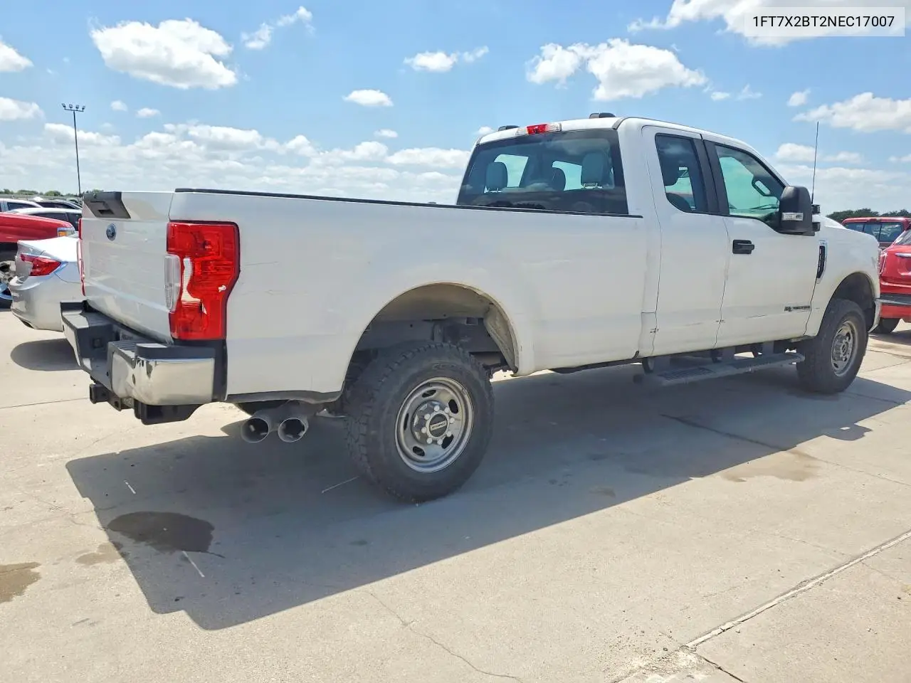 2022 Ford F250 Super Duty VIN: 1FT7X2BT2NEC17007 Lot: 57416376