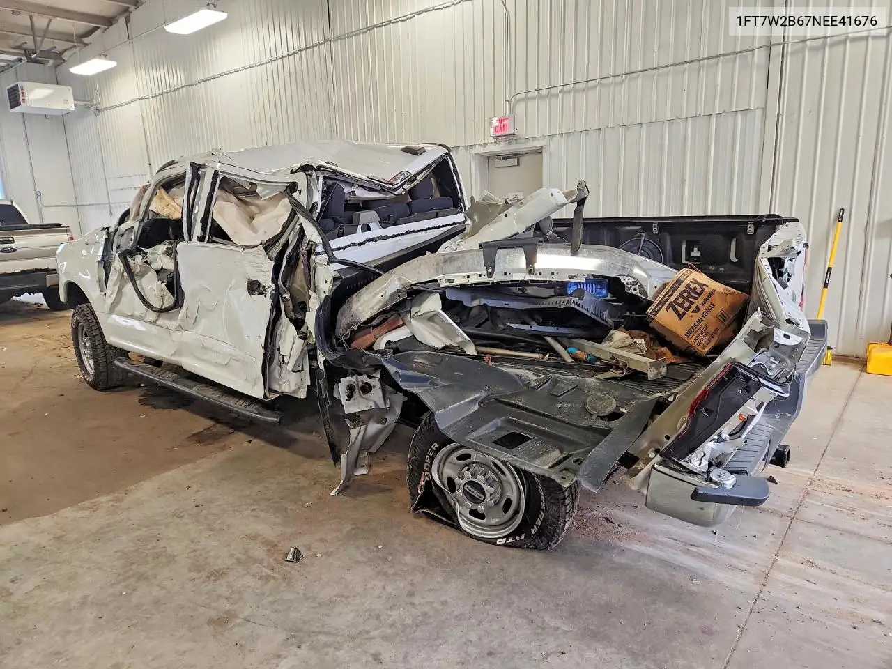 2022 Ford F250 Super Duty VIN: 1FT7W2B67NEE41676 Lot: 58308716