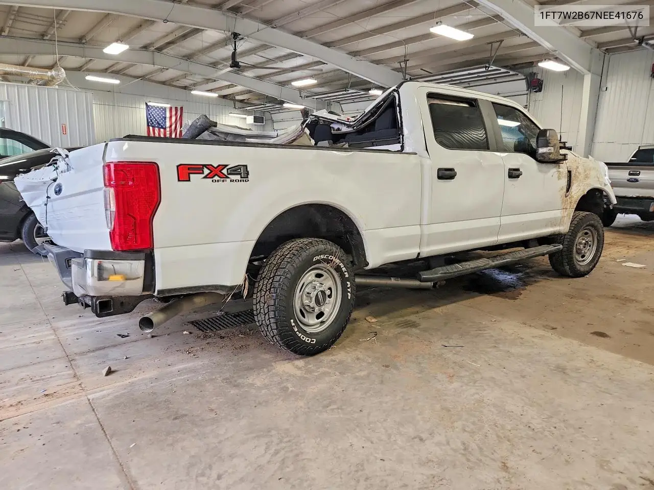 2022 Ford F250 Super Duty VIN: 1FT7W2B67NEE41676 Lot: 58308716