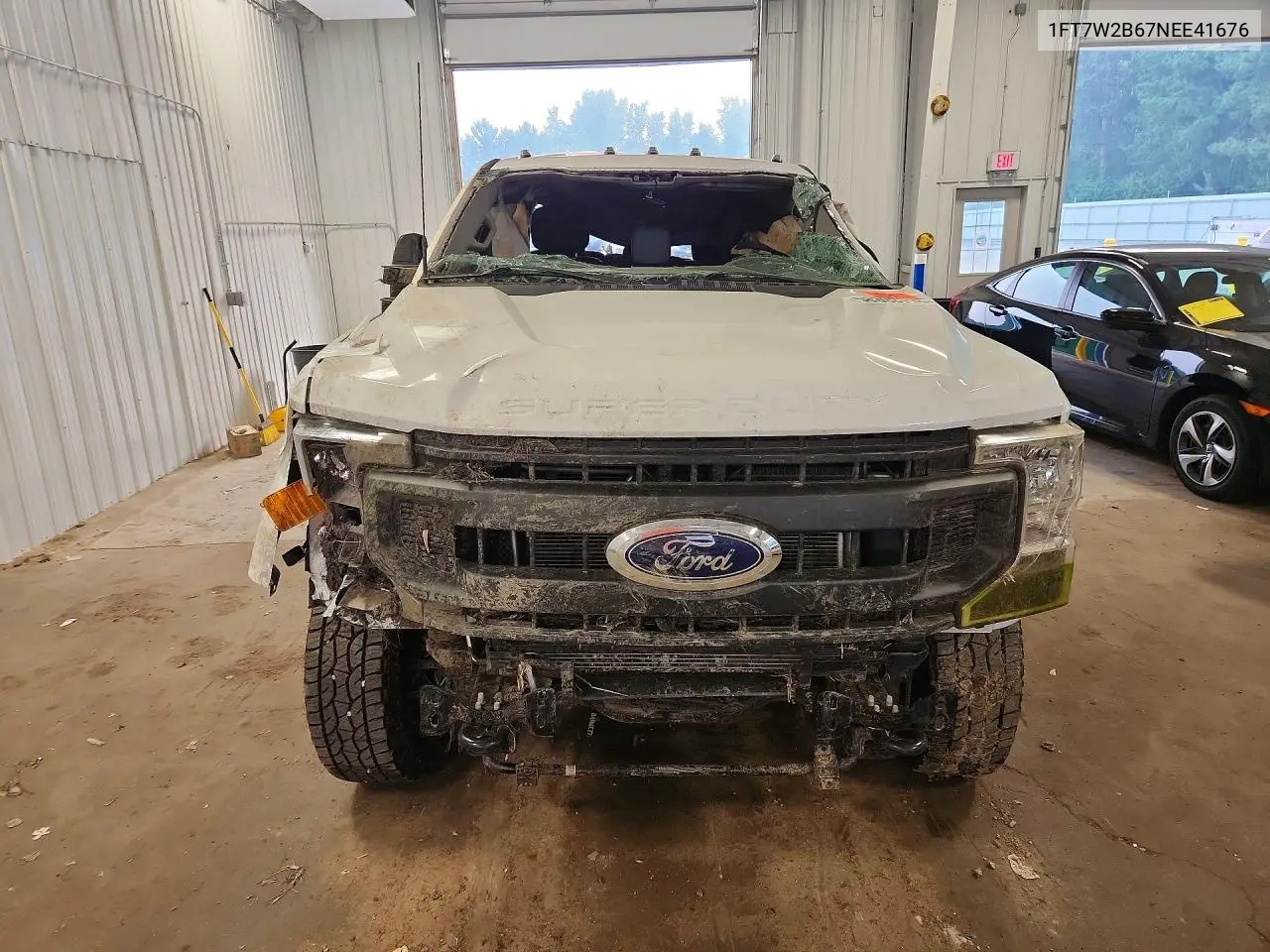 2022 Ford F250 Super Duty VIN: 1FT7W2B67NEE41676 Lot: 58308716
