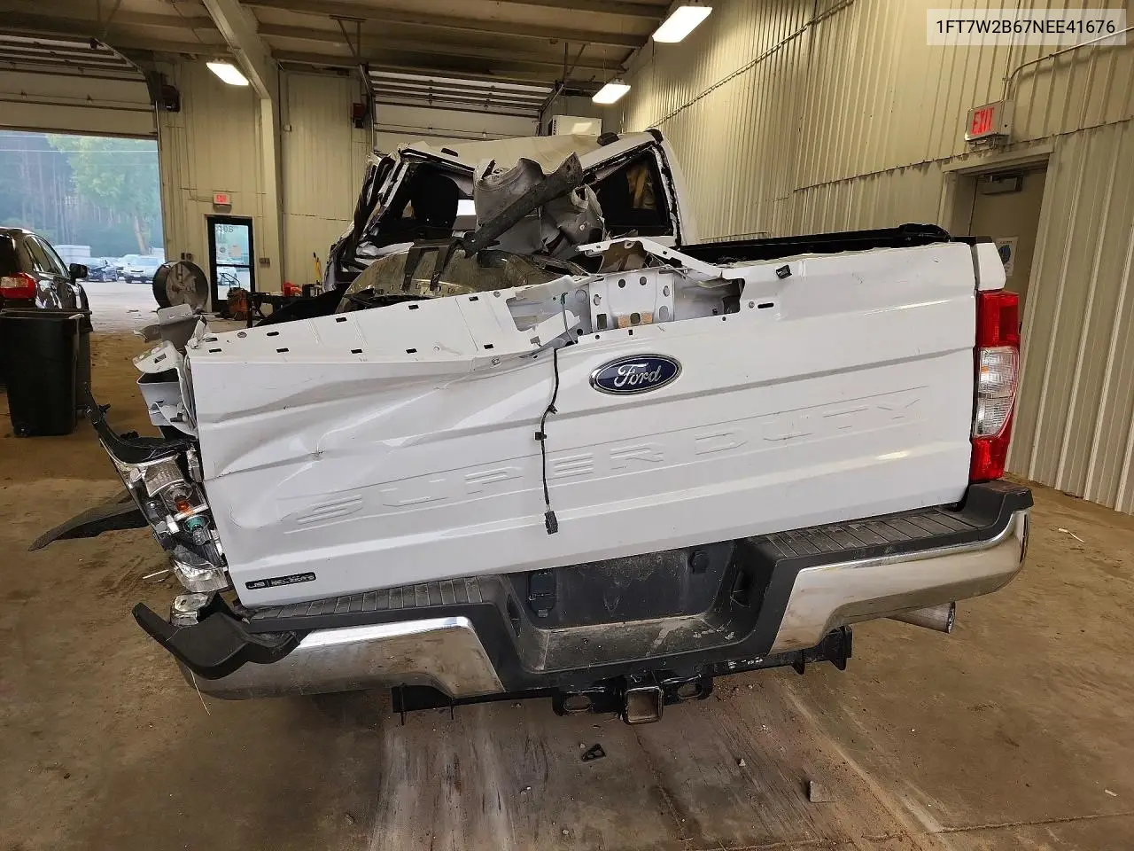 2022 Ford F250 Super Duty VIN: 1FT7W2B67NEE41676 Lot: 58308716