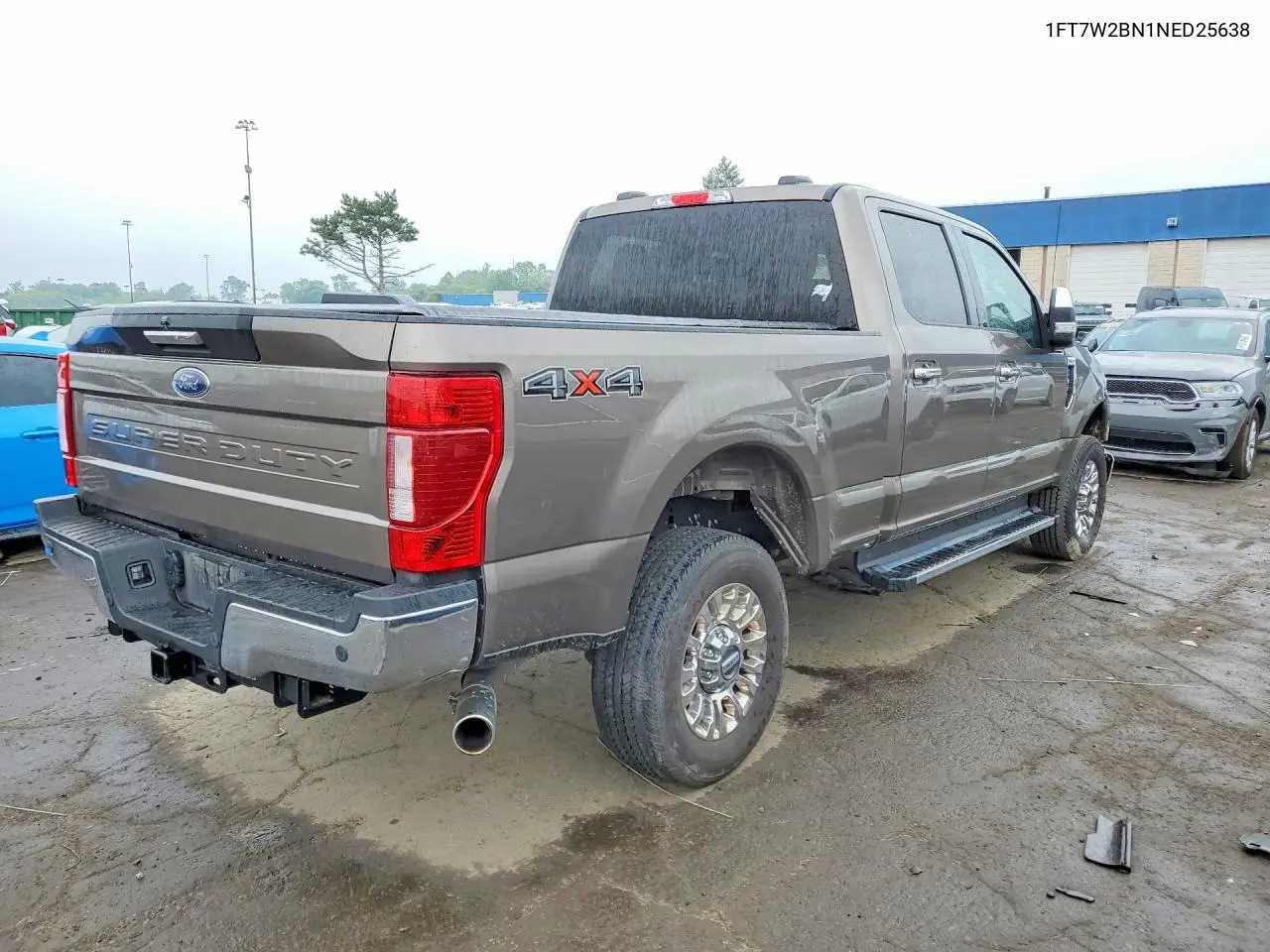 2022 Ford F250 Super Duty VIN: 1FT7W2BN1NED25638 Lot: 61851036