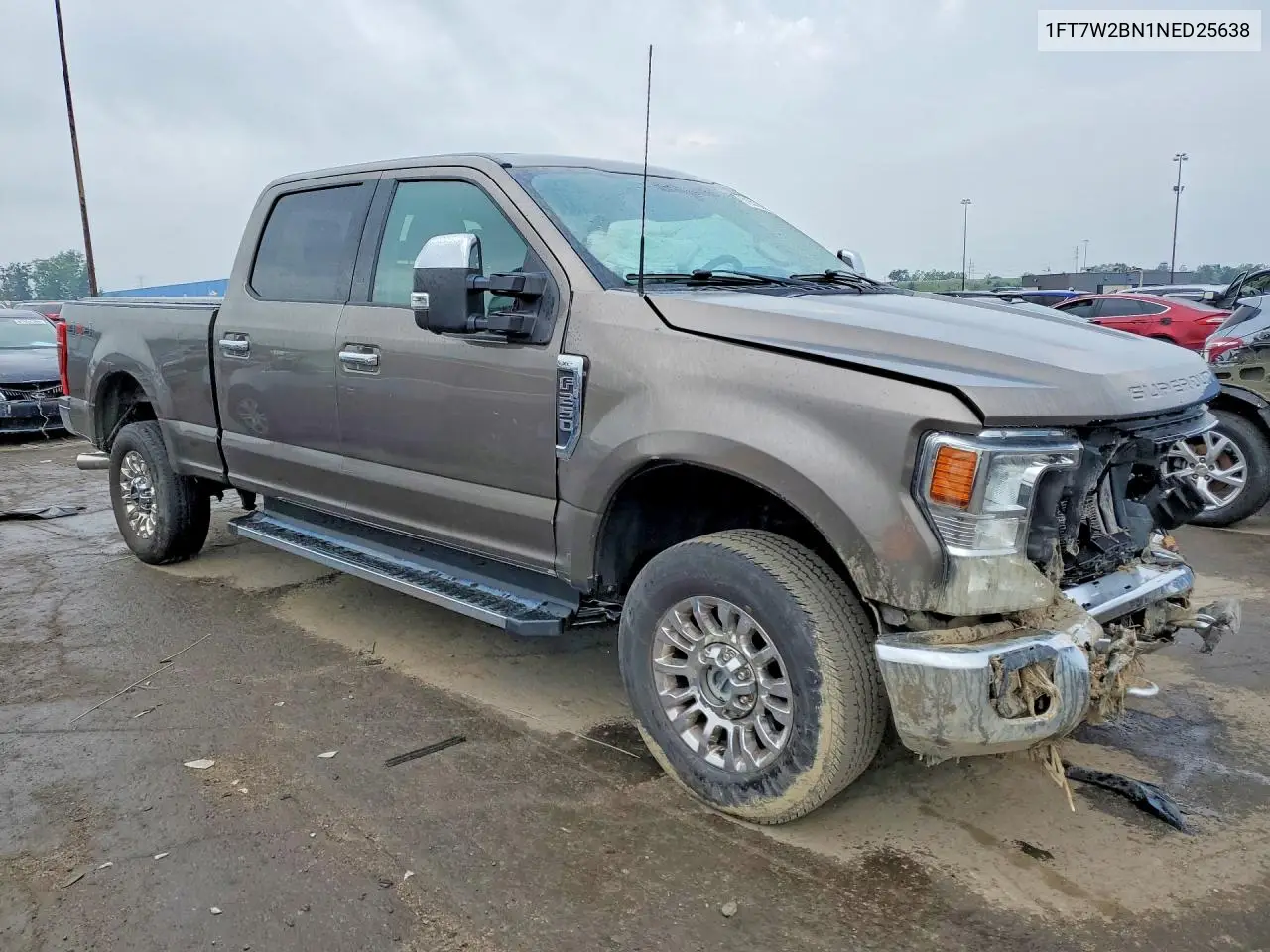 2022 Ford F250 Super Duty VIN: 1FT7W2BN1NED25638 Lot: 61851036