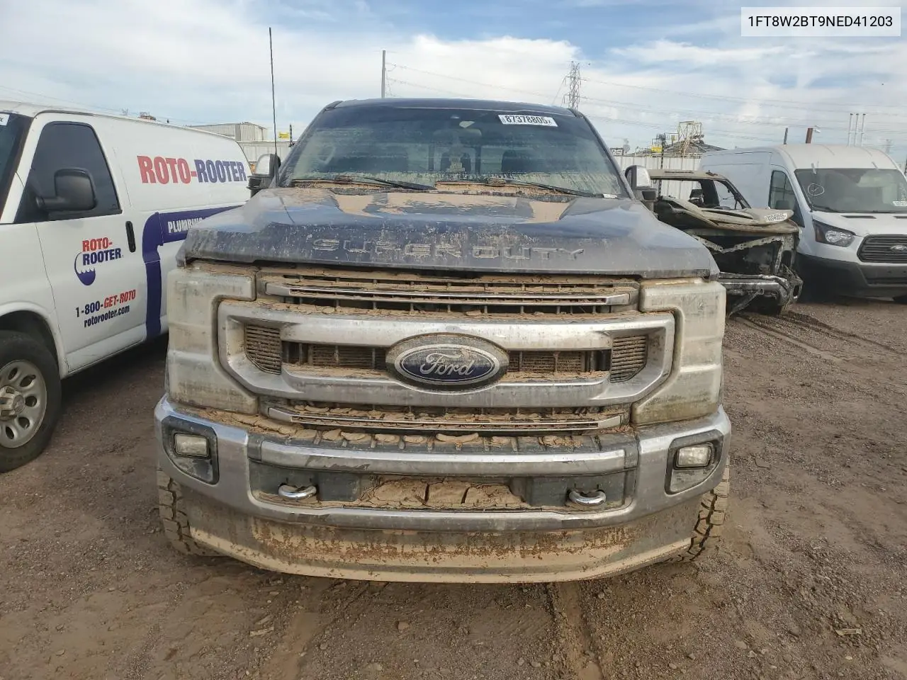 1FT8W2BT9NED41203 2022 Ford F250 Super Duty