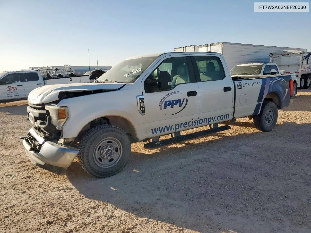 1FT7W2A62NEF20030 2022 Ford F250 Super Duty
