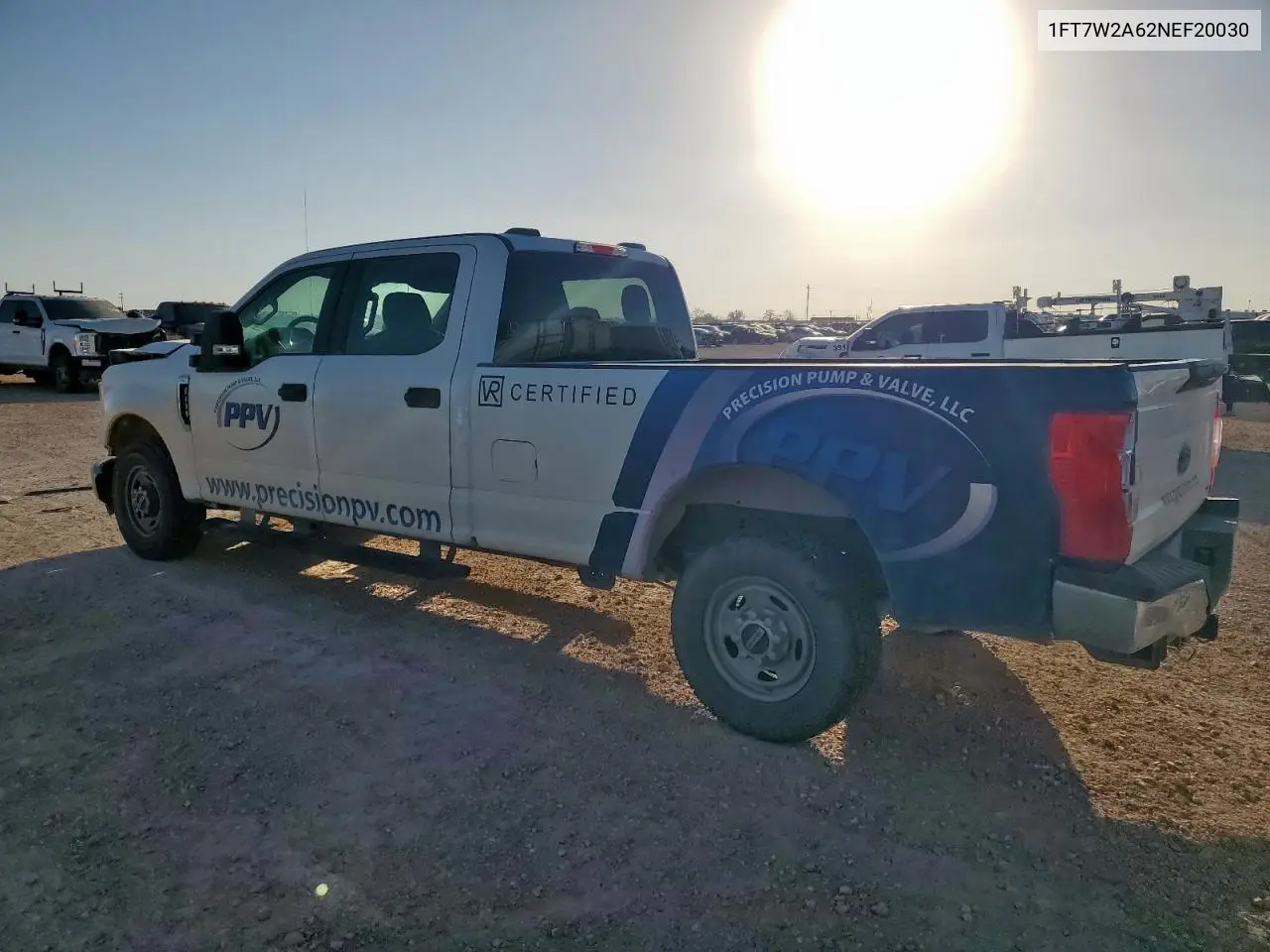 1FT7W2A62NEF20030 2022 Ford F250 Super Duty