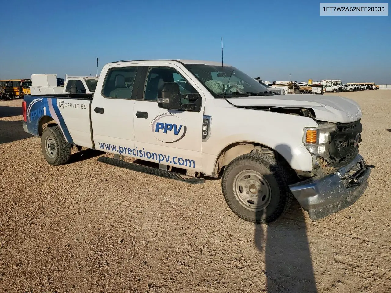 1FT7W2A62NEF20030 2022 Ford F250 Super Duty
