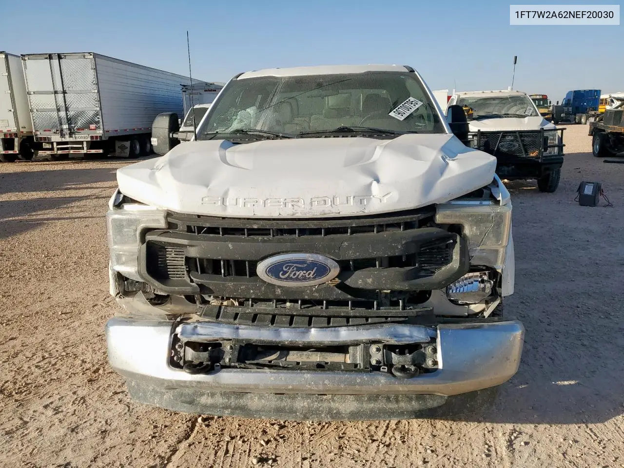 1FT7W2A62NEF20030 2022 Ford F250 Super Duty