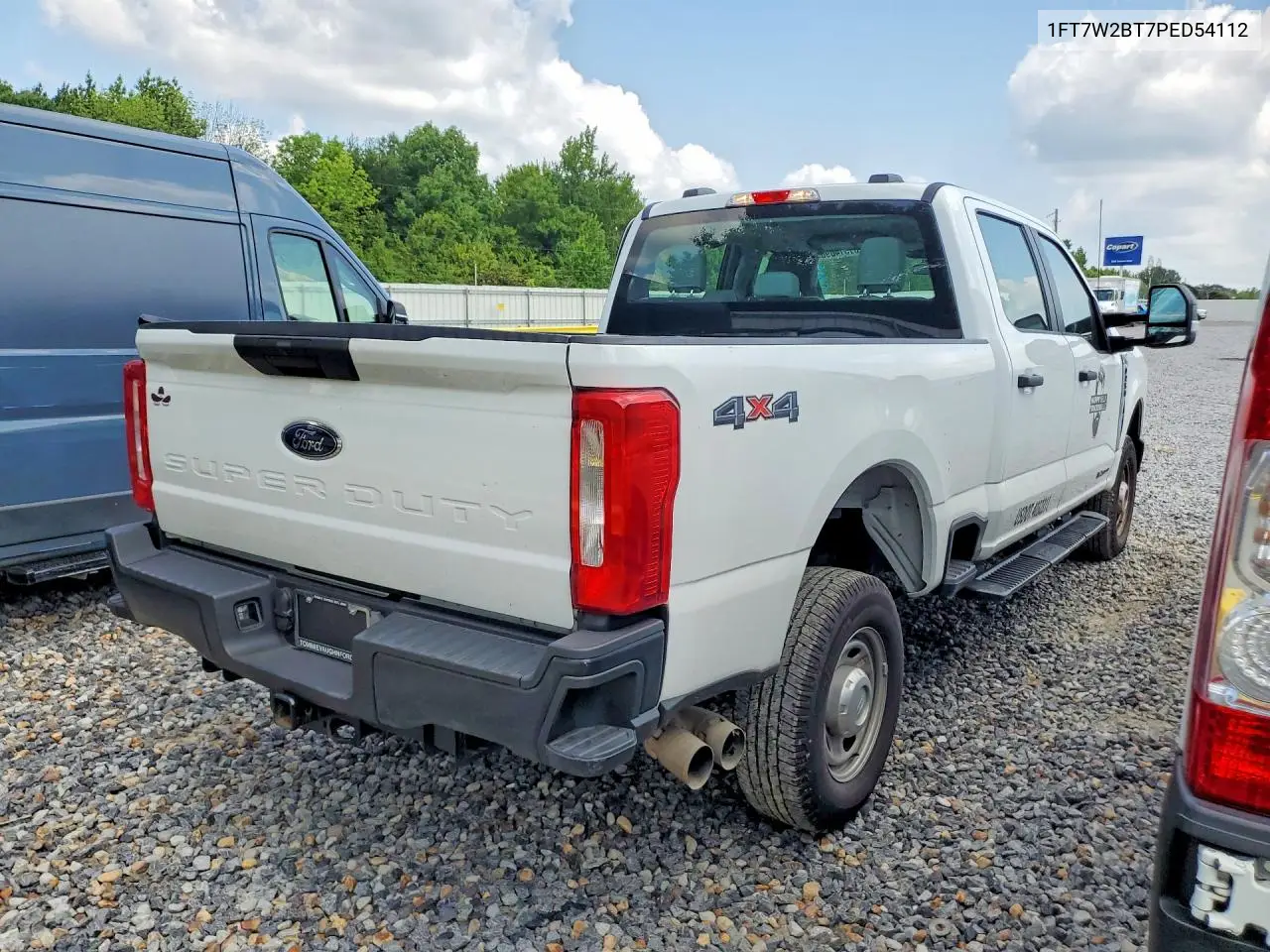 2023 Ford F250 Super Duty VIN: 1FT7W2BT7PED54112 Lot: 61514096