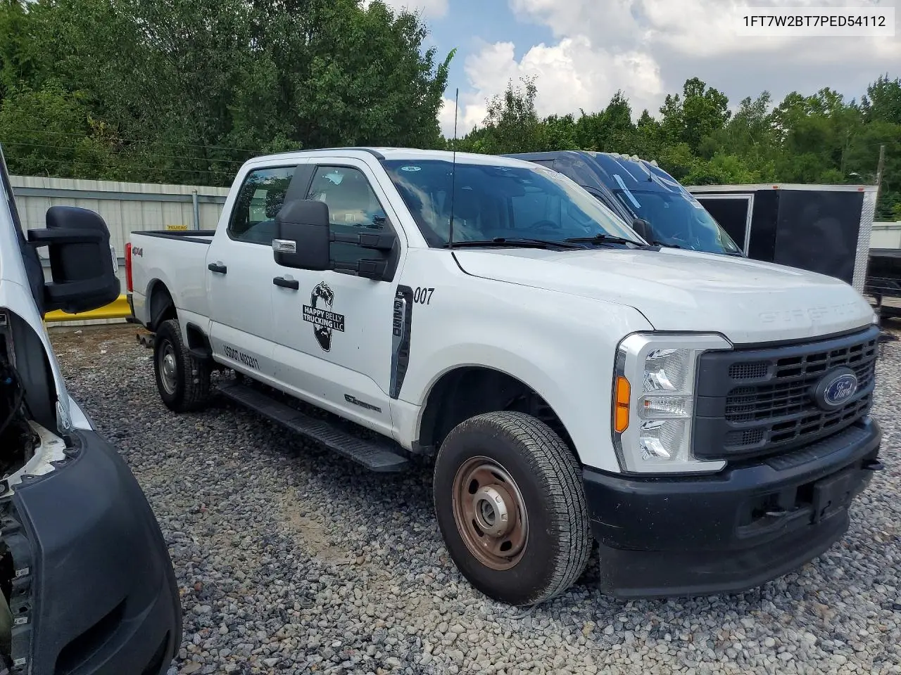 2023 Ford F250 Super Duty VIN: 1FT7W2BT7PED54112 Lot: 61514096