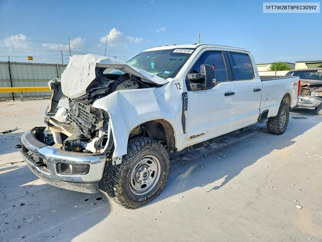 2023 Ford F250 Super Duty VIN: 1FT7W2BT8PEC30592 Lot: 61927616