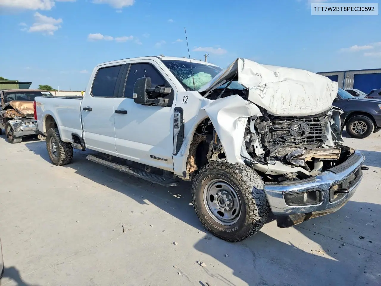 2023 Ford F250 Super Duty VIN: 1FT7W2BT8PEC30592 Lot: 61927616