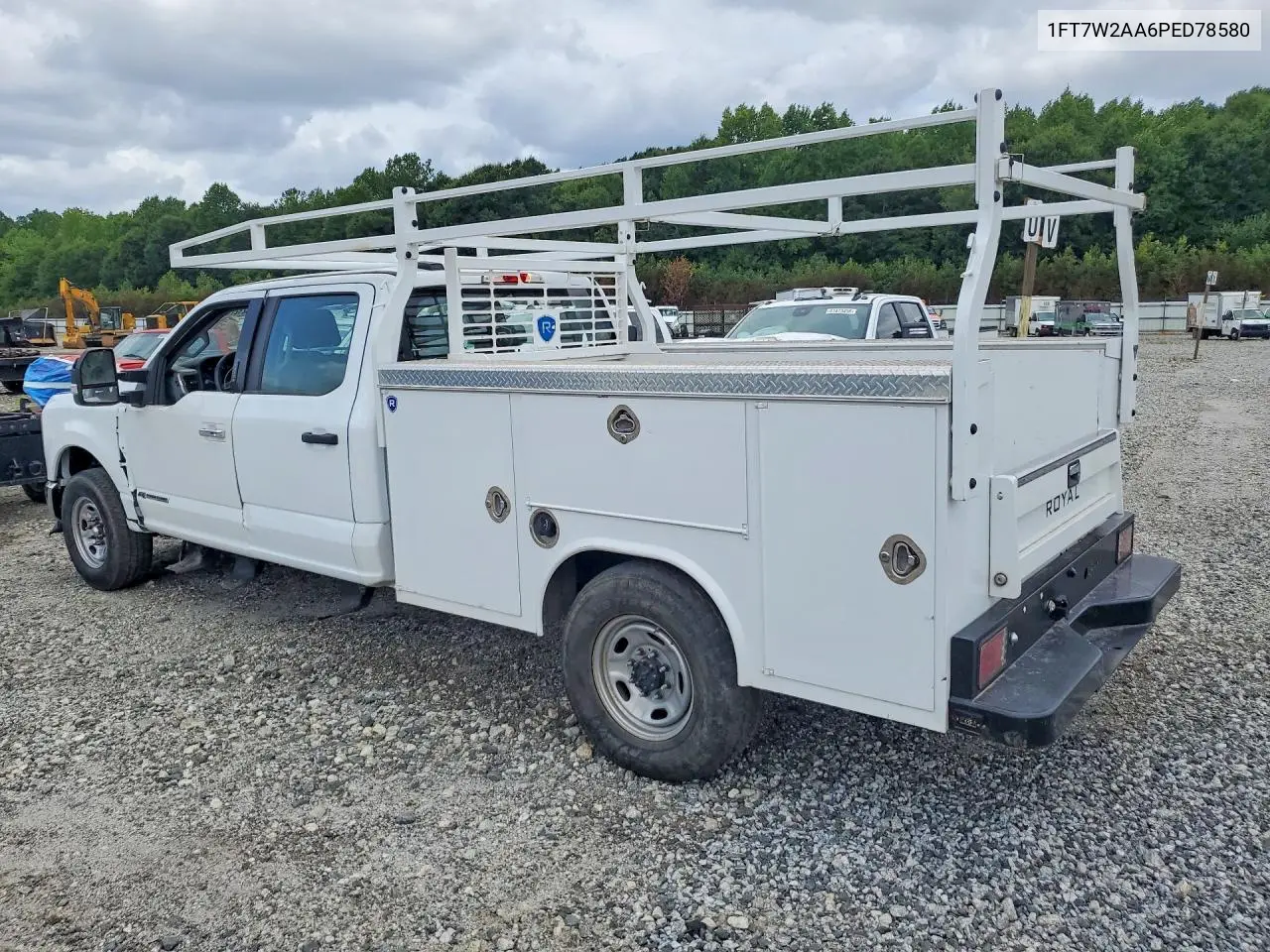 2023 Ford F250 Super Duty VIN: 1FT7W2AA6PED78580 Lot: 62127576