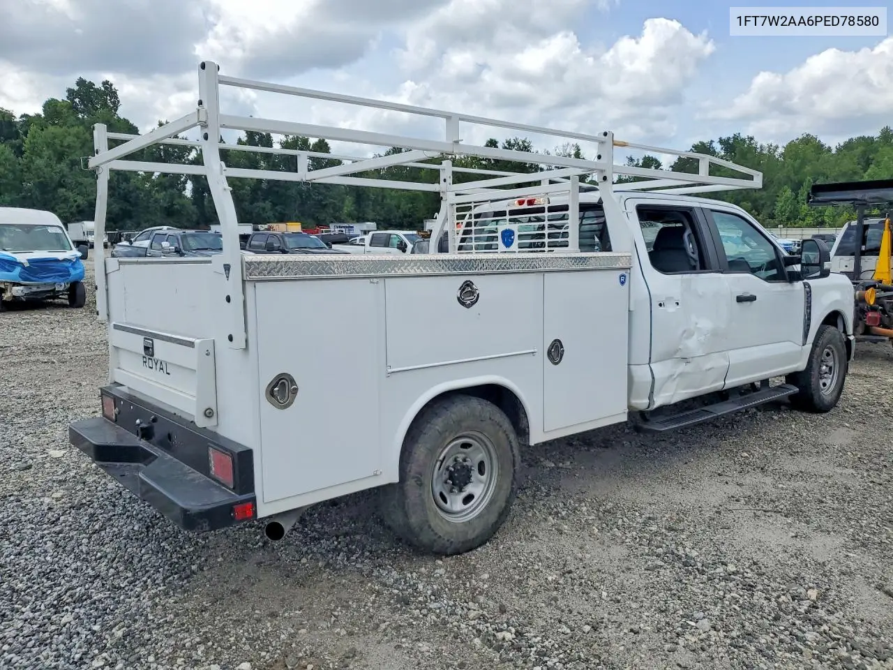 2023 Ford F250 Super Duty VIN: 1FT7W2AA6PED78580 Lot: 62127576