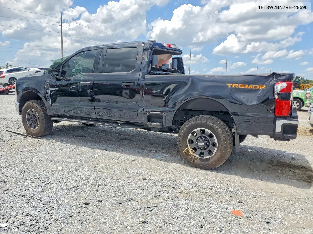2024 Ford F250 Super Duty VIN: 1FT8W2BN7REF28690 Lot: 57482656