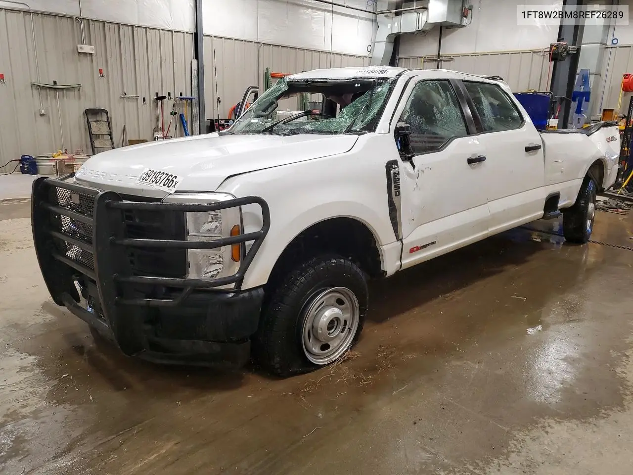 2024 Ford F250 Super Duty VIN: 1FT8W2BM8REF26289 Lot: 59193766