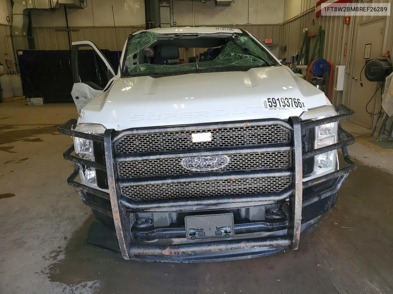 2024 Ford F250 Super Duty VIN: 1FT8W2BM8REF26289 Lot: 59193766