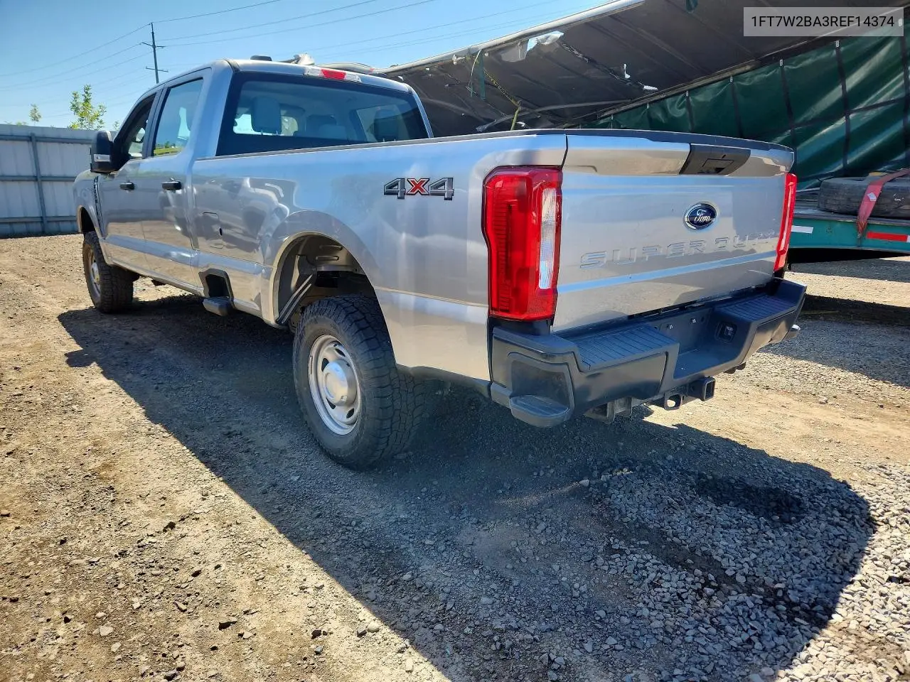 2024 Ford F250 Super Duty VIN: 1FT7W2BA3REF14374 Lot: 61304506