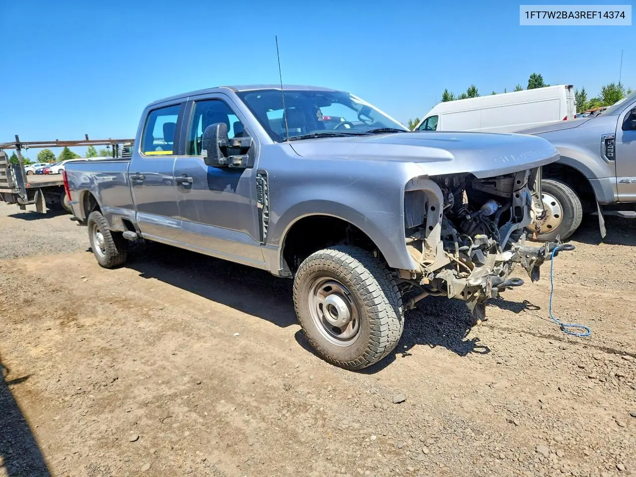 2024 Ford F250 Super Duty VIN: 1FT7W2BA3REF14374 Lot: 61304506