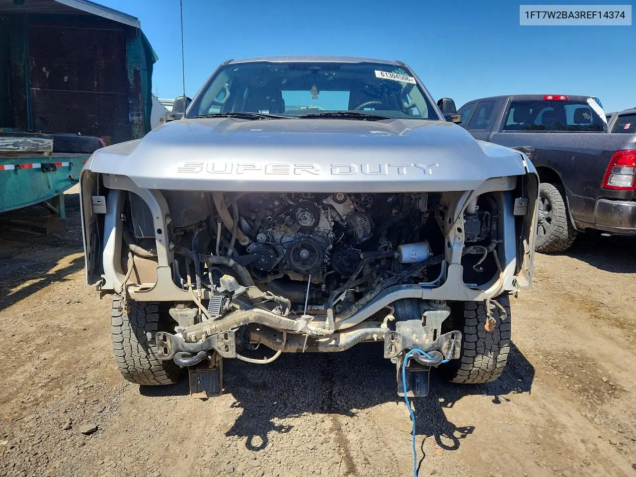 2024 Ford F250 Super Duty VIN: 1FT7W2BA3REF14374 Lot: 61304506