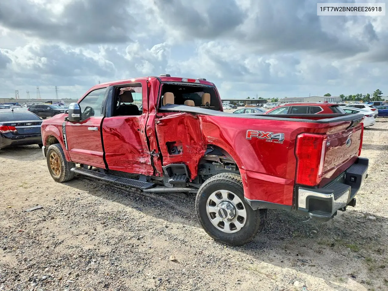 2024 Ford F250 Super Duty VIN: 1FT7W2BN0REE26918 Lot: 61610206