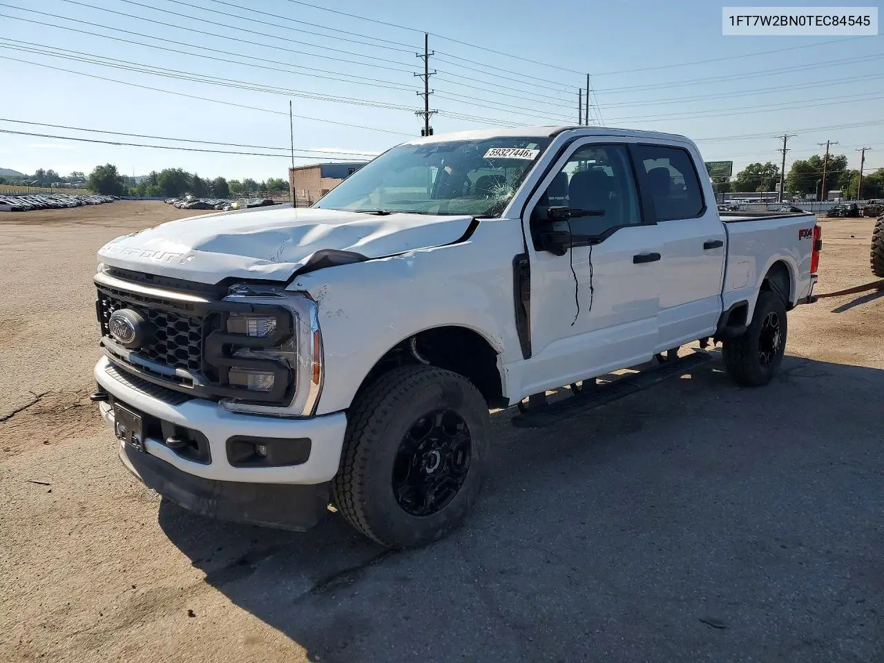2026 Ford F250 Super Duty VIN: 1FT7W2BN0TEC84545 Lot: 59327446