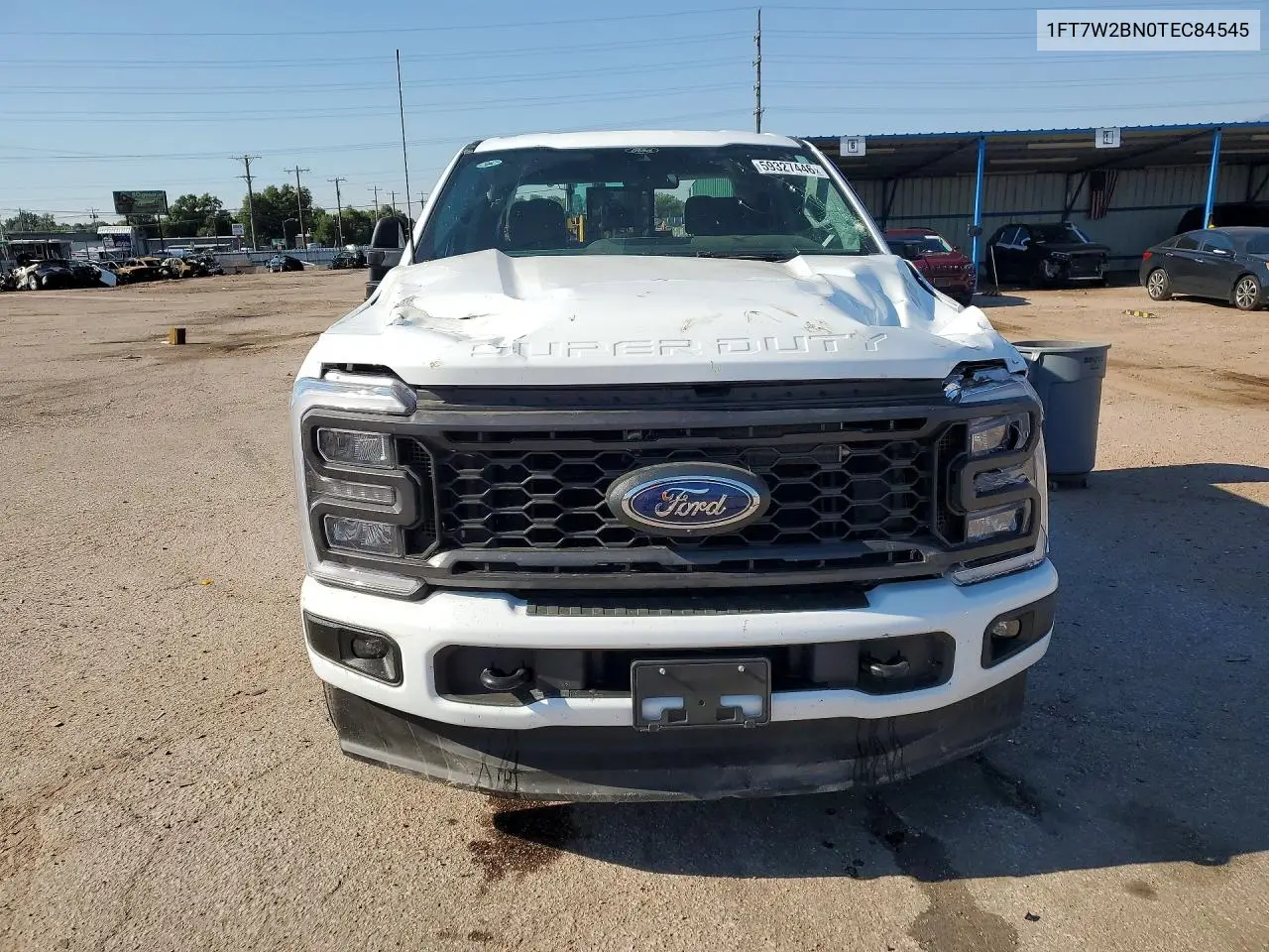 2026 Ford F250 Super Duty VIN: 1FT7W2BN0TEC84545 Lot: 59327446
