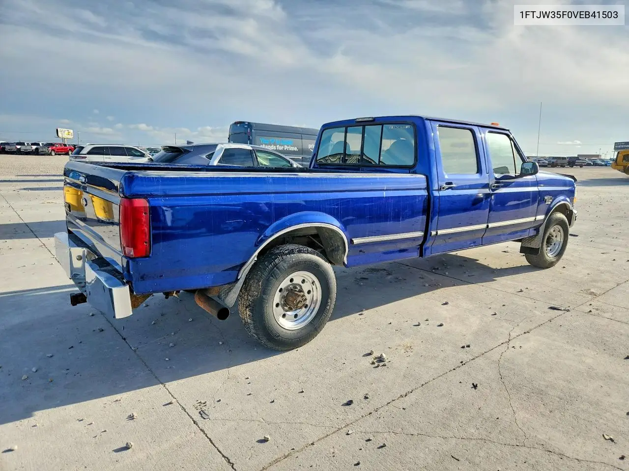 1997 Ford F350 VIN: 1FTJW35F0VEB41503 Lot: 59400086
