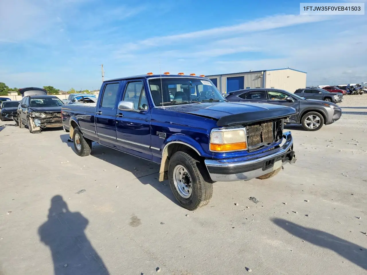 1997 Ford F350 VIN: 1FTJW35F0VEB41503 Lot: 59400086