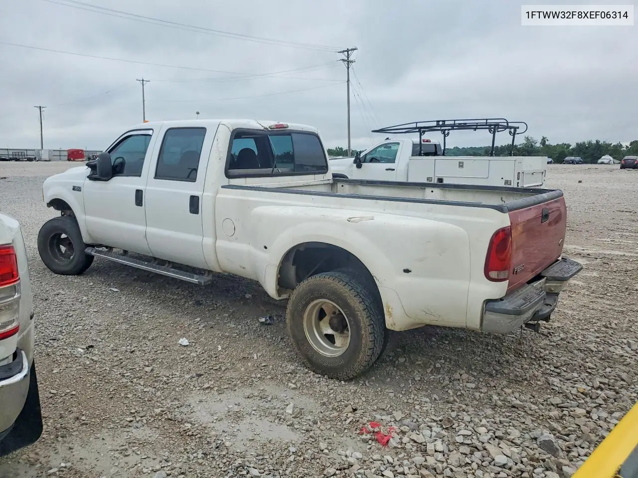 1999 Ford F350 Super Duty VIN: 1FTWW32F8XEF06314 Lot: 60180716