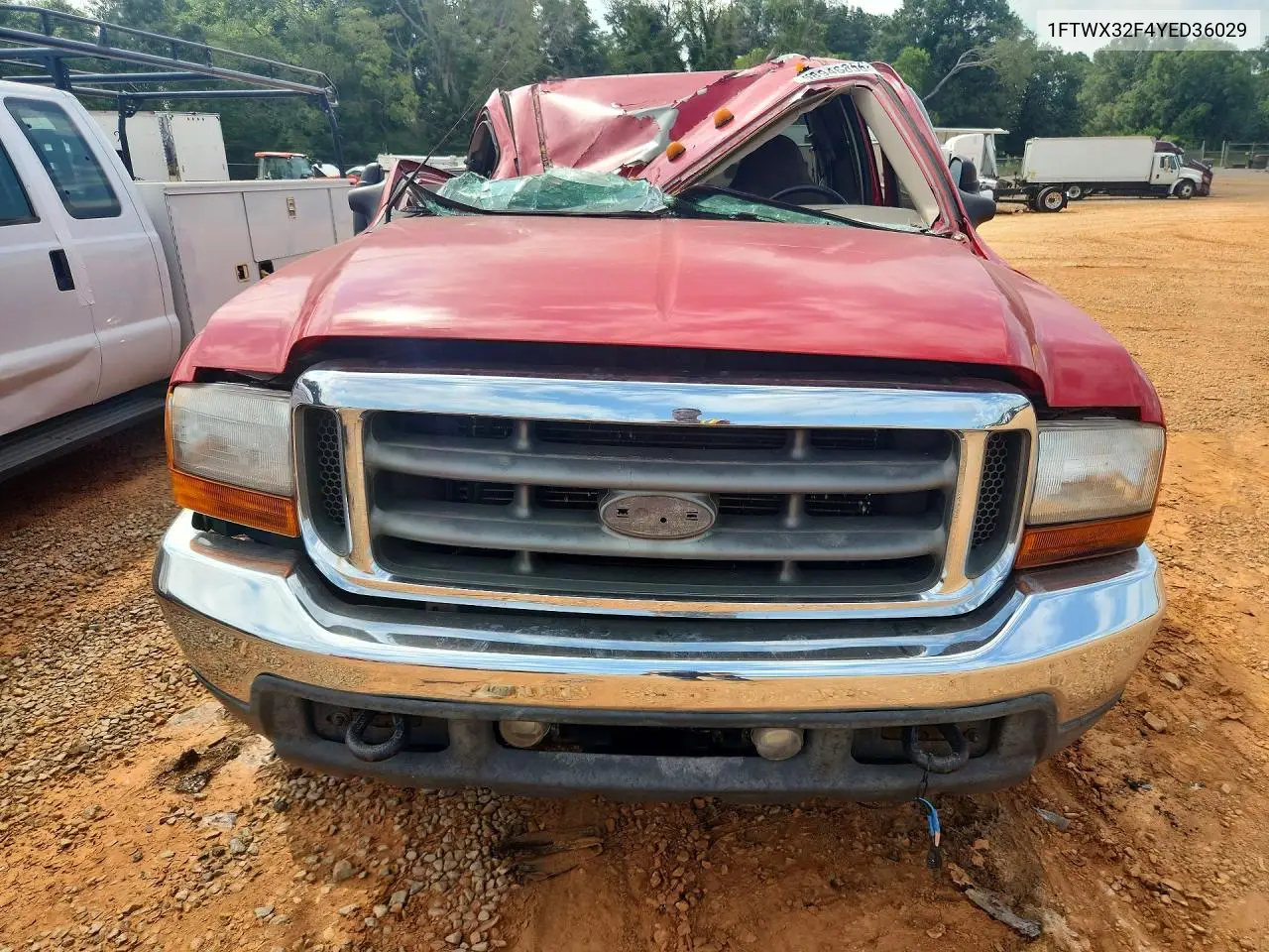 2000 Ford F350 Super Duty VIN: 1FTWX32F4YED36029 Lot: 58946856