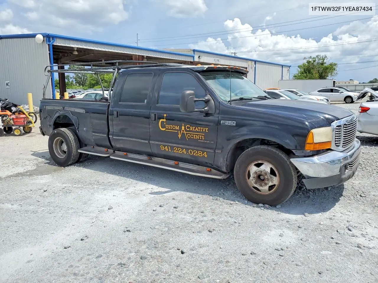 2000 Ford F350 Super Duty VIN: 1FTWW32F1YEA87434 Lot: 59643866