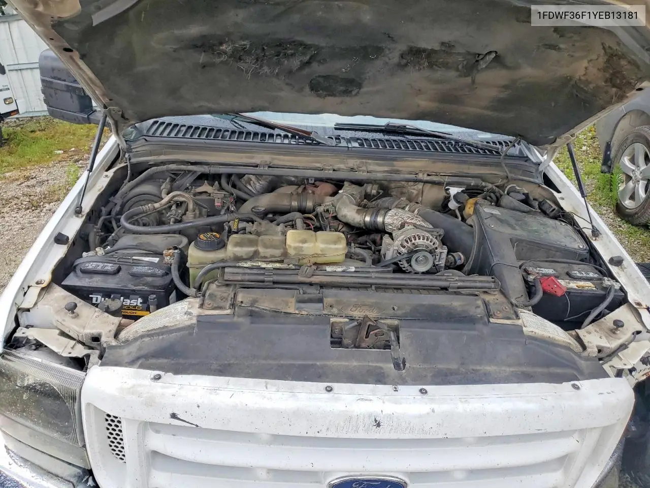2000 Ford F350 Super Duty VIN: 1FDWF36F1YEB13181 Lot: 59884806