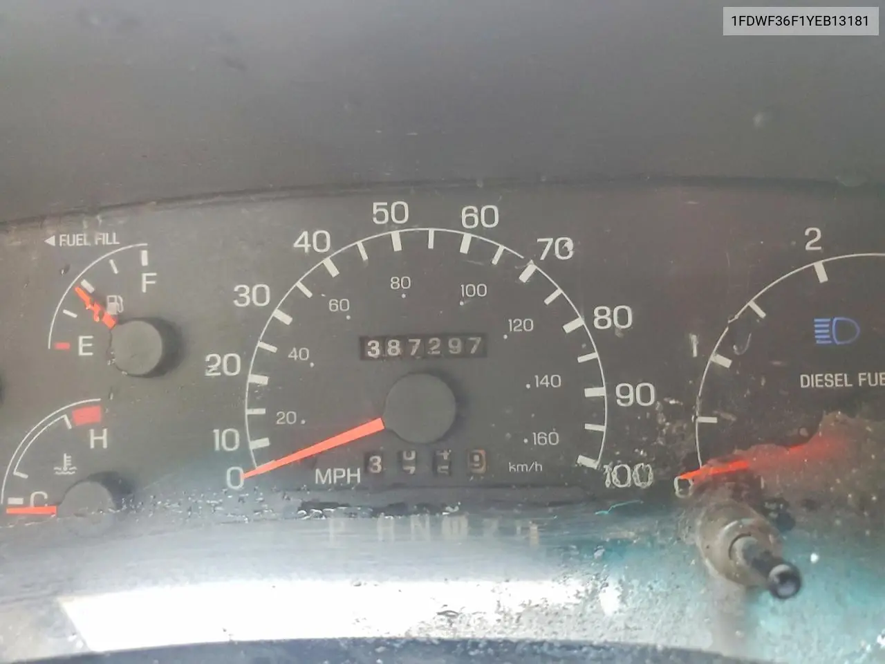 2000 Ford F350 Super Duty VIN: 1FDWF36F1YEB13181 Lot: 59884806
