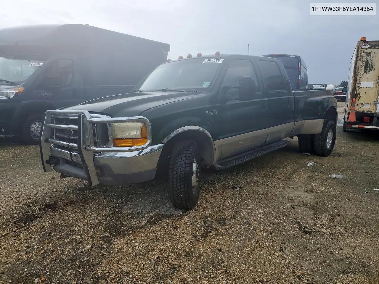 2000 Ford F350 VIN: 1FTWW33F6YEA14364 Lot: 60803306