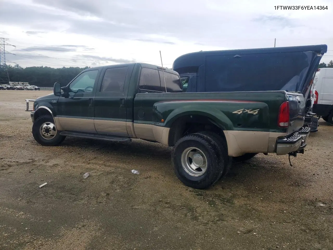 2000 Ford F350 VIN: 1FTWW33F6YEA14364 Lot: 60803306