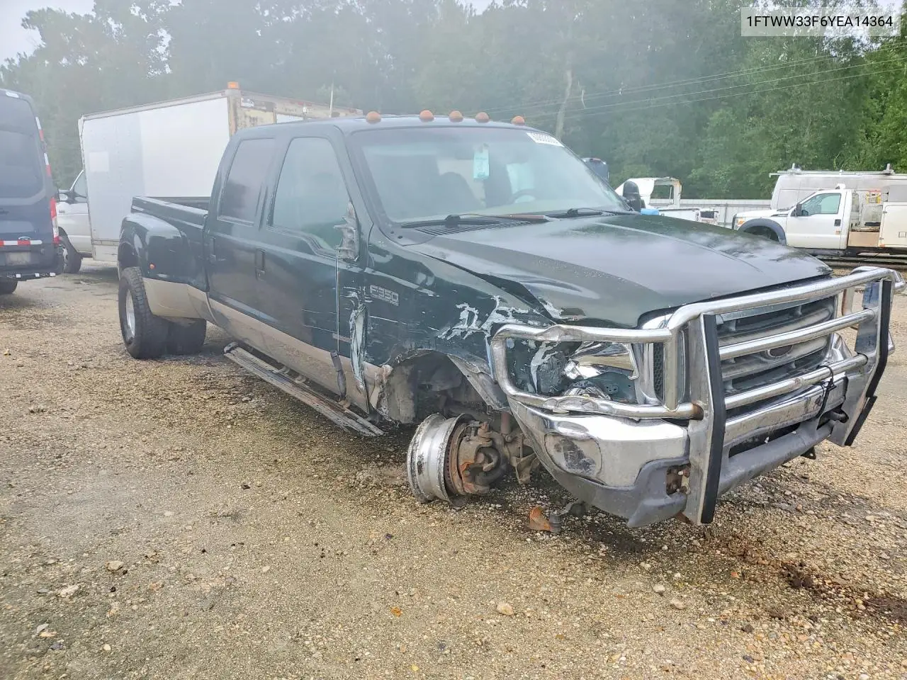 2000 Ford F350 VIN: 1FTWW33F6YEA14364 Lot: 60803306