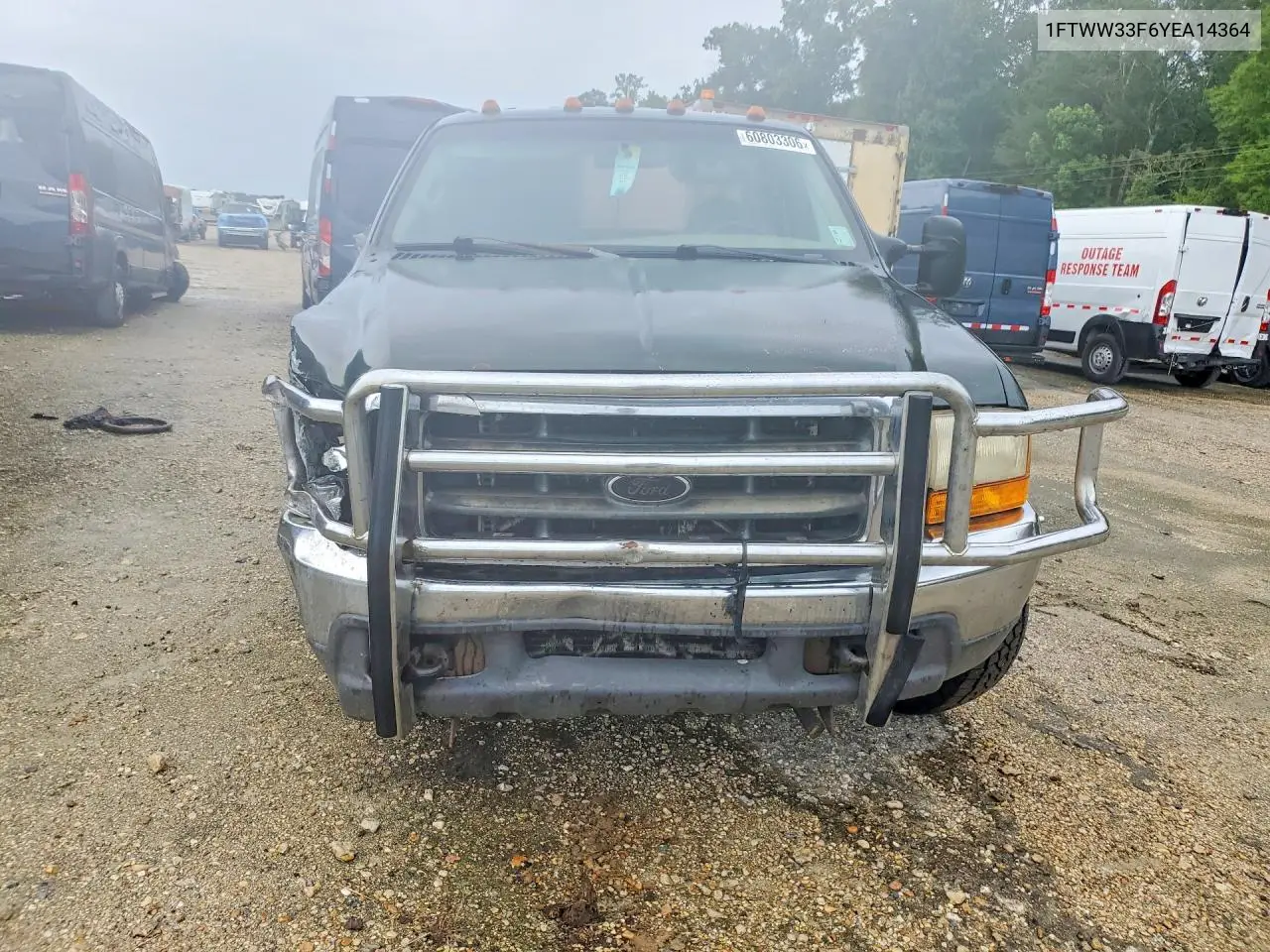 2000 Ford F350 VIN: 1FTWW33F6YEA14364 Lot: 60803306