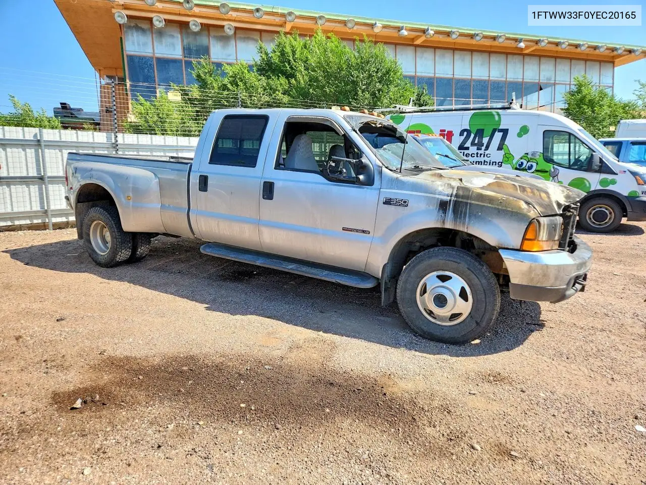 2000 Ford F350 Super Duty VIN: 1FTWW33F0YEC20165 Lot: 61378816